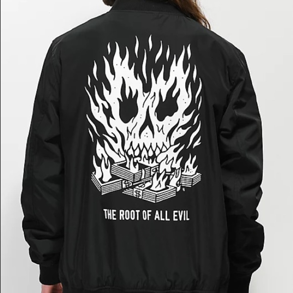 ISO LURKING CLASS SKETCHY TANK BOMBER JACKET